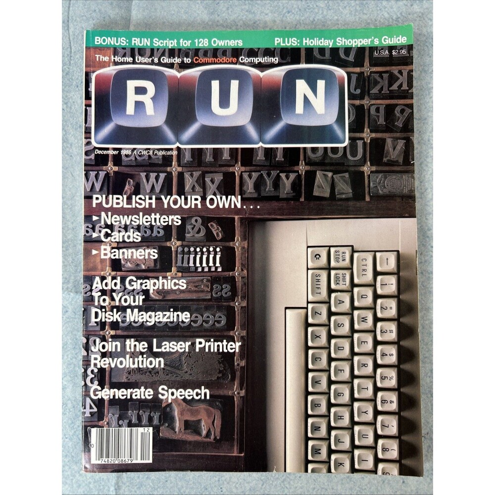 The Home User Guide To Comodore Computing Run Publish Your Own 1986 Dec